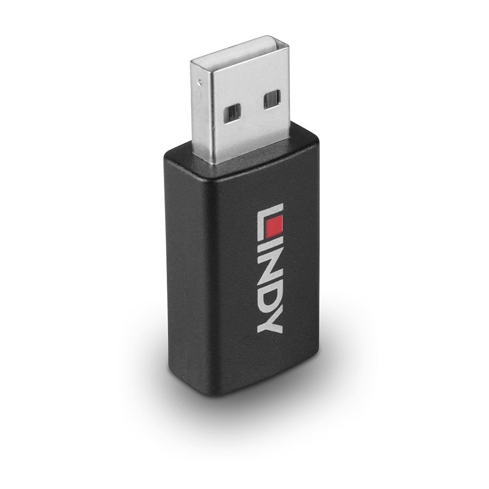 Lindy 71263 Cable Gender Changer USB Type a Black