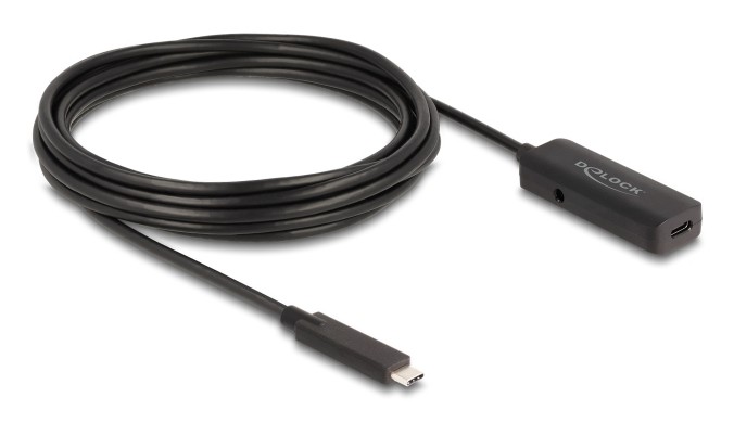 DeLOCK 80028 USB Cable USB 3.2 Gen 2 (3.1 Gen 2) 5 M USB C Black