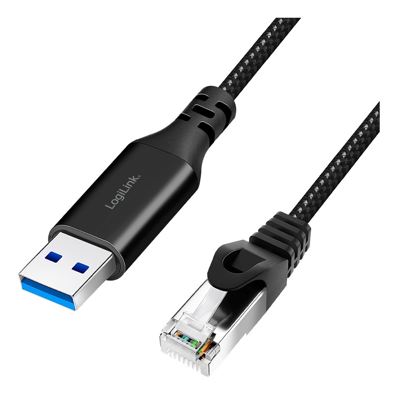 LogiLink CU0403 USB 3.2 1st Gen Adapter Cable a RJ45 Plug 3.00 M