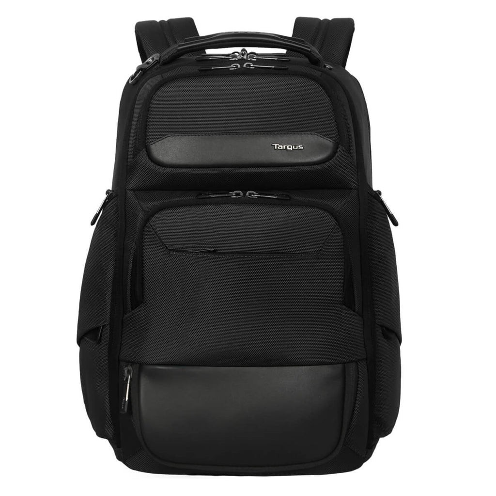 Targus HeritageLuxe Backpack Travel Backpack Black Polyester