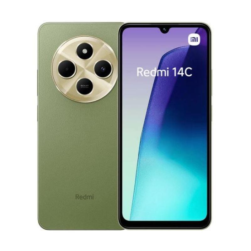 Smartphone Redmi 14c 4+128gb Sage Green Verde Salvia 4g Dual Sim