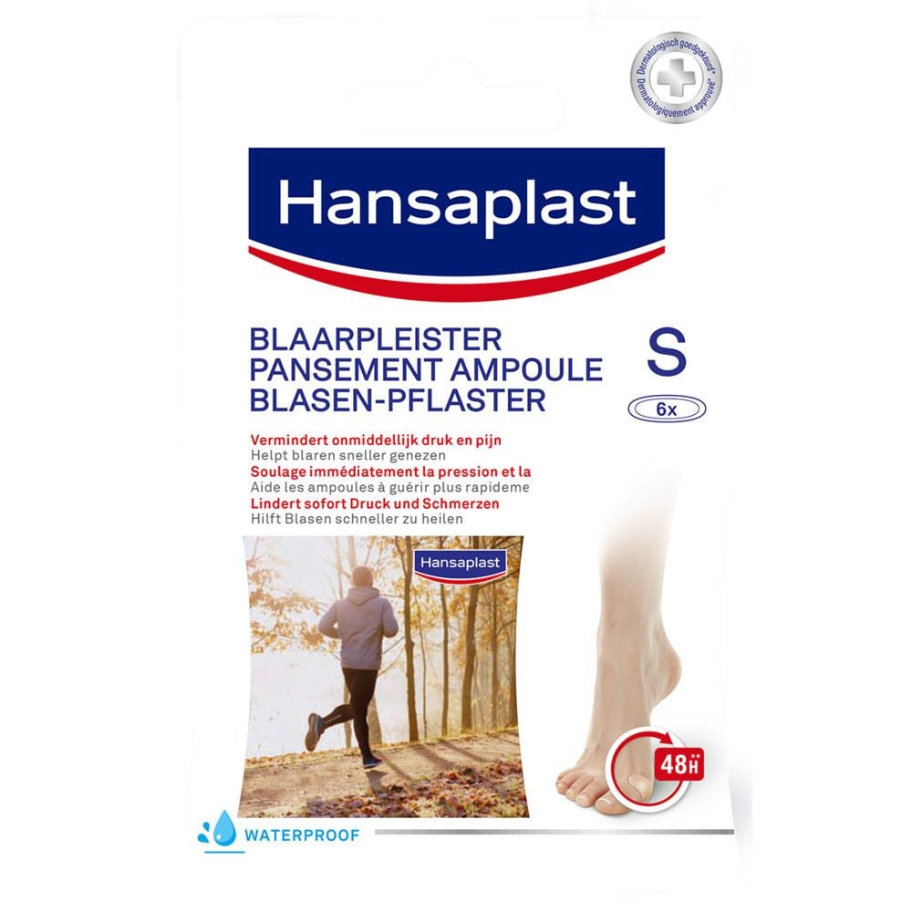 Hansaplast Med Blaarpleisters S 48575 6 Pleister