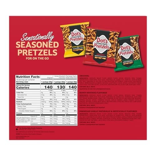 Dot's Homestyle Pretzels Snack Variety Pack -18oz/18ct thumbnail