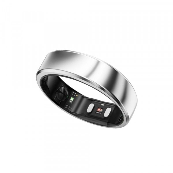 RingConn Gen 2 Ultra-Thin Smart Ring with Monitoring and Health Tracking (Size 7; Future Silver)  123030701
