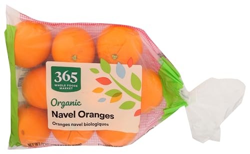 Organic Navel Oranges, 4 Lb Bag