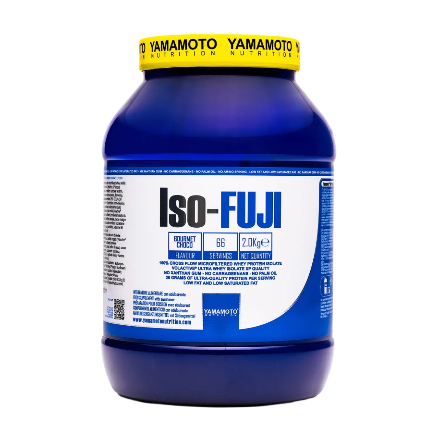 Volactive® Iso-Fuji Whey Protein Isolate 2kg – Ultra-Pure, Fast-Absorbing Protein, Espresso Coffee