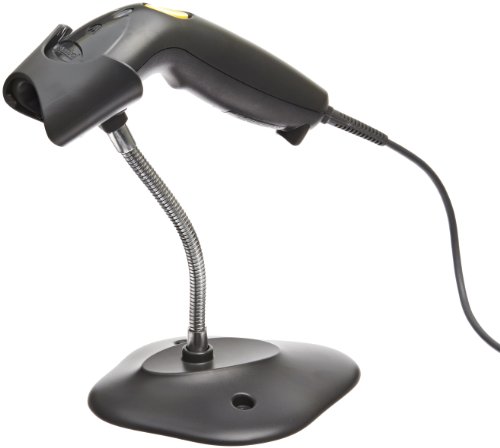 Motorola LS1203 Symbol General Purpose Corded Handheld Bidirectional Laser Barcode Reader with Multi-Interface and 7' USB Cable, 100 Scan/s Scan Rate,