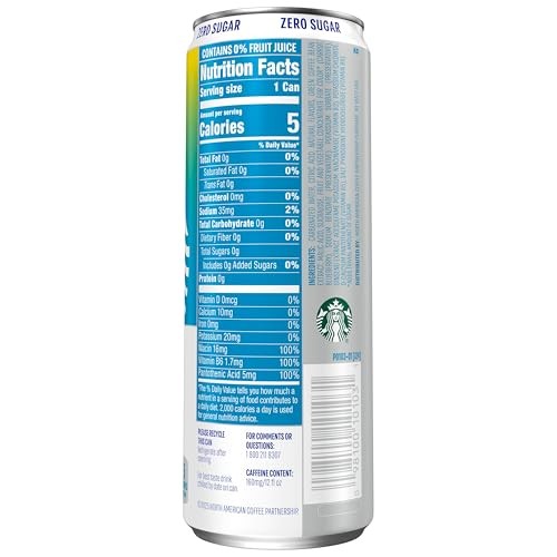 Starbucks Iced Energy, Blueberry Lemonade, Sparkling Energy Drink, 12 Fl Oz thumbnail