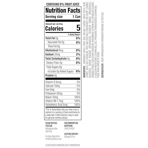 Starbucks Iced Energy, Blueberry Lemonade, Sparkling Energy Drink, 12 Fl Oz thumbnail