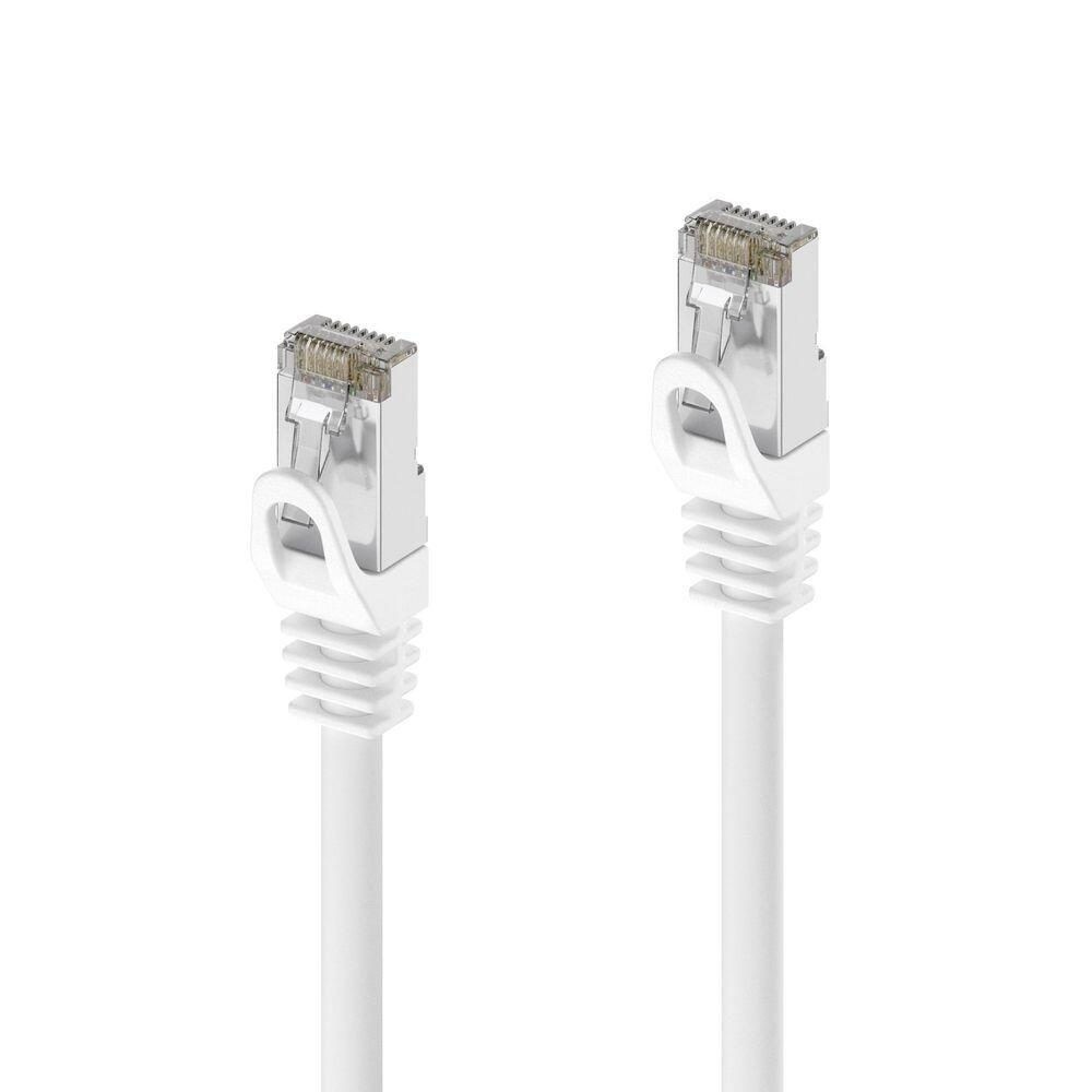 PureLink CAT 6A Patchkabel. S/FTP - Wei - 1,00m