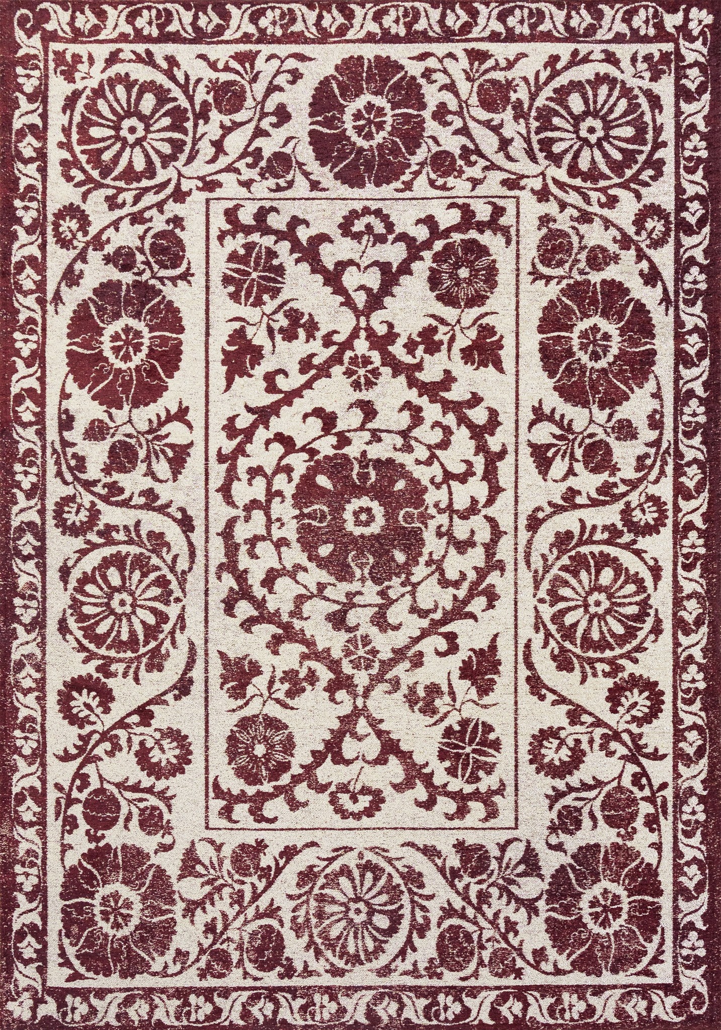 Louis De Poortere - Antiquarian Suzani Zephyr 9734 - 140 X 200 Cm