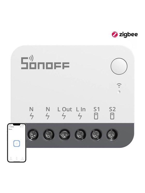 SONOFF ZBMINIR2 Extreme Zigbee Smart Switch 1-10PCS Detach Relay Remote Group Control Via EWeLink Support Zigbee 3.0 Gateway