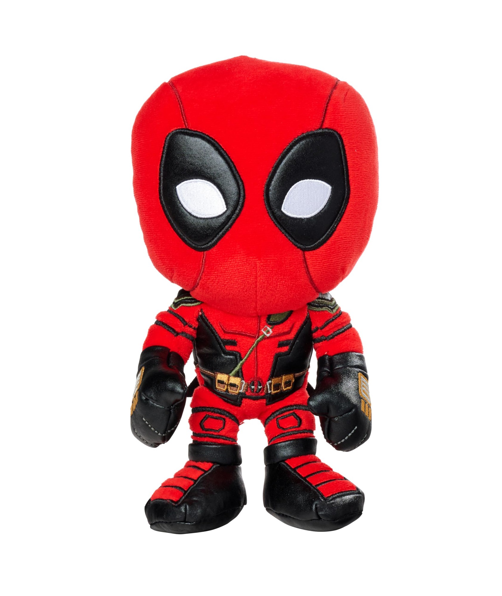 Simba MARVEL Deadpool Plush Figure 25cm Medium Size Plush Figure from the MARVEL Studios Deadpool and Wolverine Movie Toy for Fans and Collectors