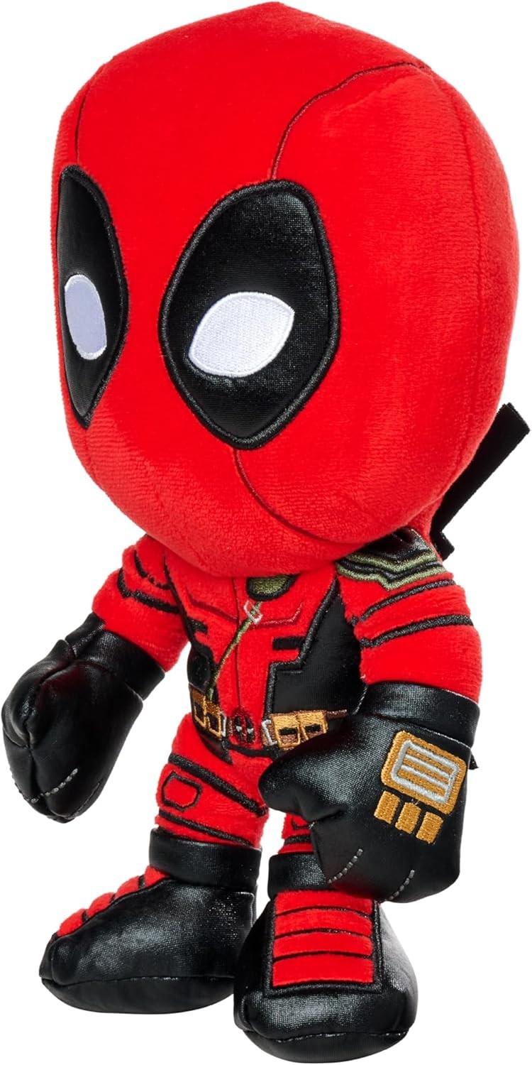 Simba MARVEL Deadpool Plush Figure 25cm Medium Size Plush Figure from the MARVEL Studios Deadpool and Wolverine Movie Toy for Fans and Collectors thumbnail