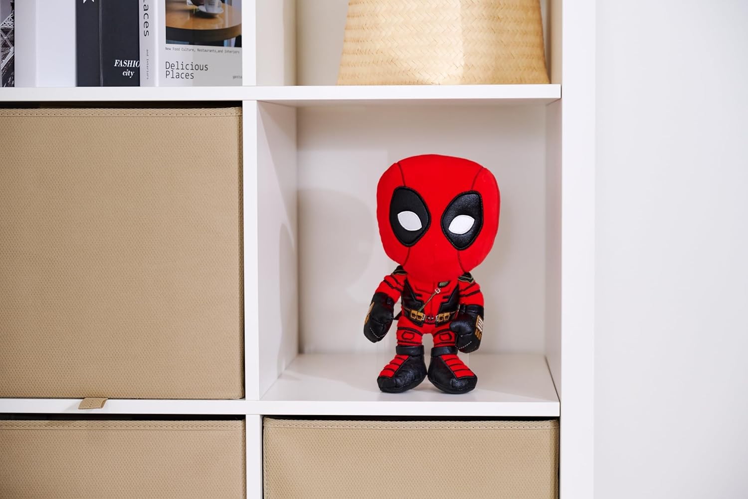 Simba MARVEL Deadpool Plush Figure 25cm Medium Size Plush Figure from the MARVEL Studios Deadpool and Wolverine Movie Toy for Fans and Collectors thumbnail