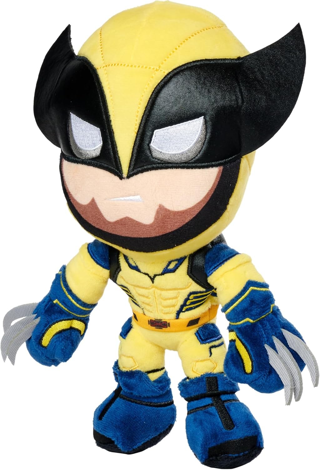 Simba MARVEL Wolverine Plush Figure 25cm Medium Size Plush Figure from the MARVEL Studios Deadpool and Wolverine Movie Toy for Fans and Collectors thumbnail