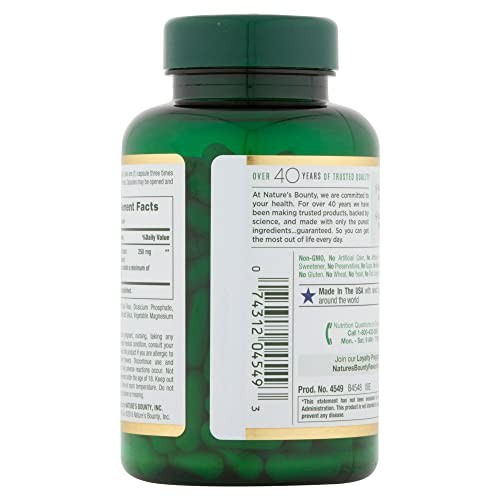 Nature's Bounty Milk Thistle 250 Mg Capsules 200 Ea (Pack of 2) thumbnail