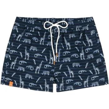 Costume / Bermuda Da Spiaggia Sun68  BEACH Costume Uomo H19116 0701 SWIM PANT BIG PRINT