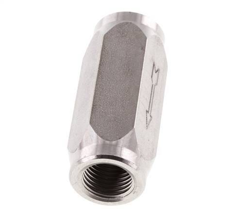 G 1/4' Hydraulic Check Valve Stainless Steel 0.5-350 Bar (72.5-5075 PSI) thumbnail