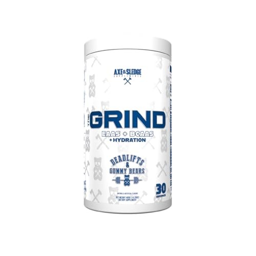 The Grind Essential Amino Acids, Branched Chain Amino Acids, 30 Servings (Deadlifts & Gummy Bears)