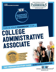 College Administrative Associate (C-2658) Passbooks Study Guide