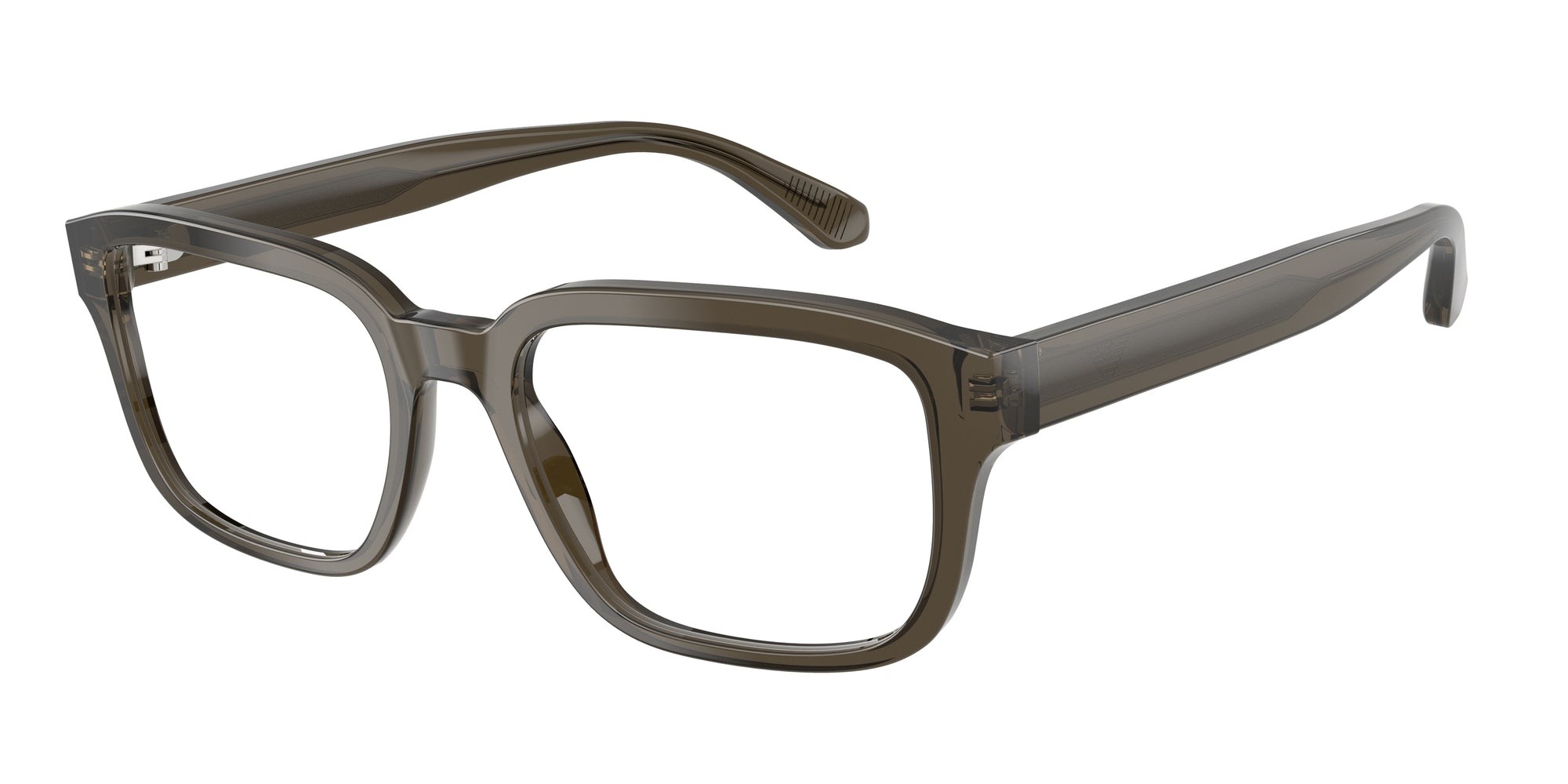 Emporio Armani EA3255 6249 Men's Glasses Clear Size 53 - Free Lenses - Blue Light Block Available