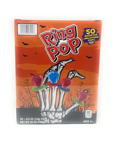 Halloween Ring Pop Candy 50 Count - 1 Box thumbnail