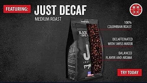 Black Rifle Coffee Company Ground (Just Decaf (Medium Roast, 12 Ounce) thumbnail
