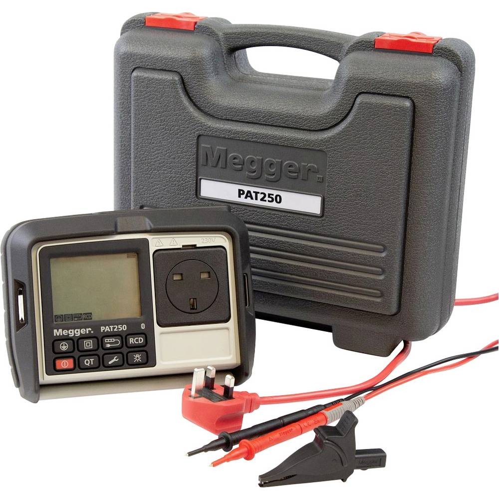 Megger PAT250SX-EU PAT Gertetester-Set VDE-Norm 0701-0702