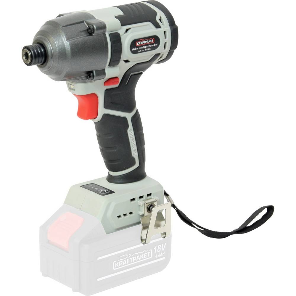 Dino KRAFTPAKET 130233 Cordless Screwdriver 18V 180Nm Brushless W/