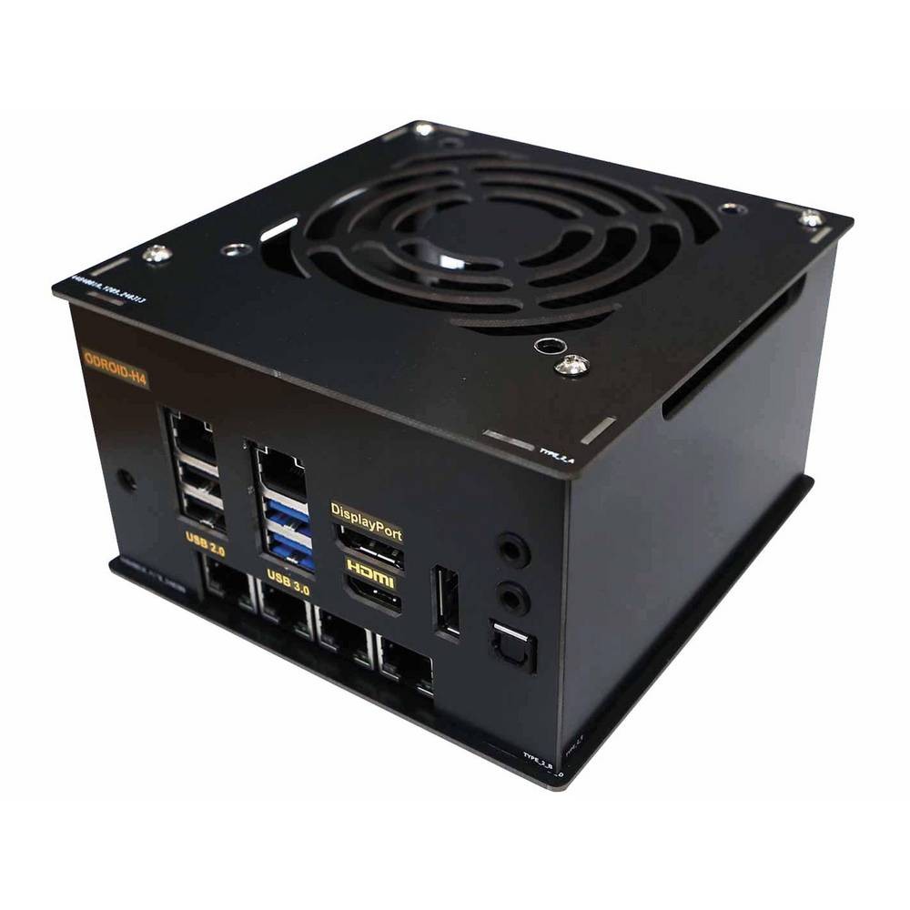 ODROID H4-CASE 2 SBC-Gehuse Schwarz