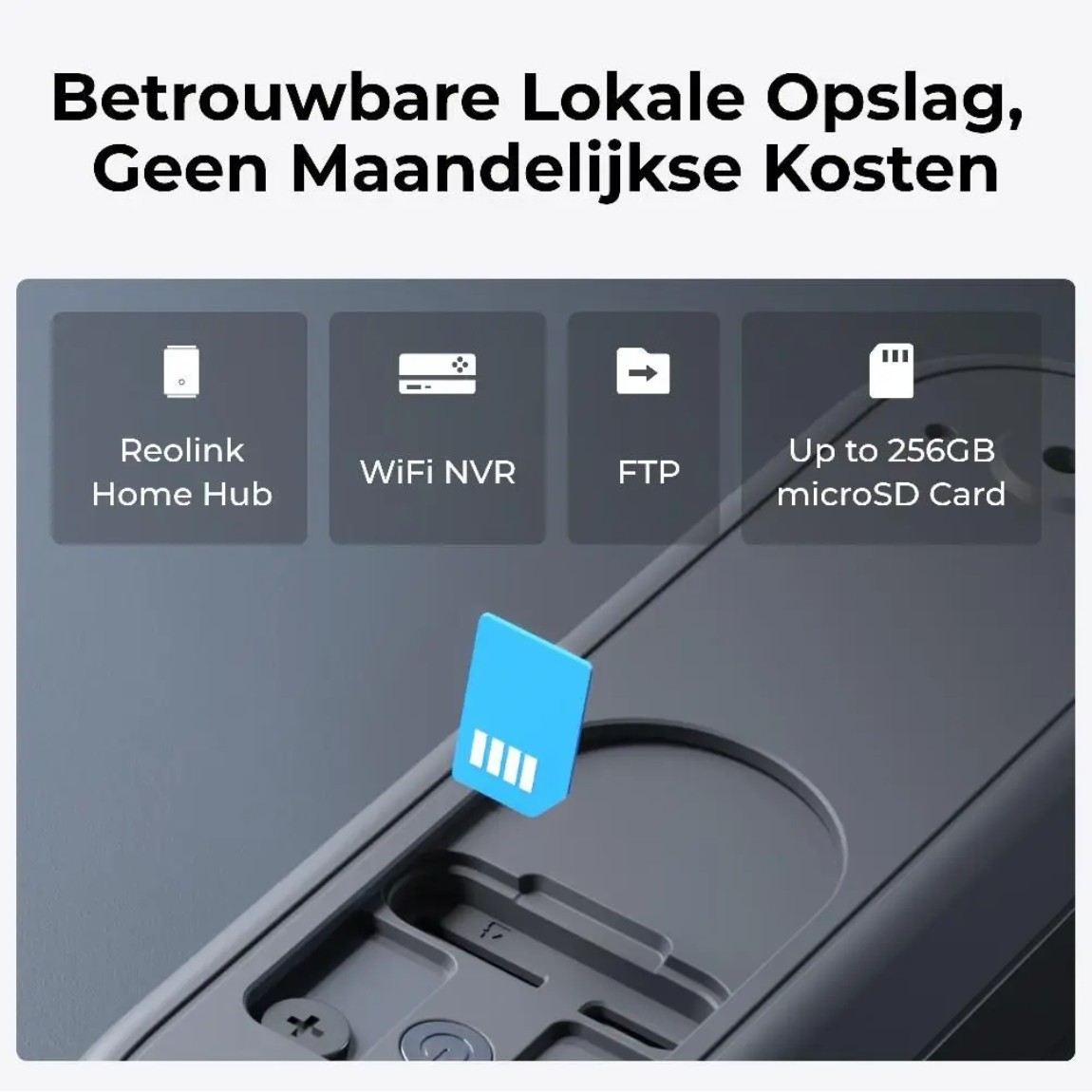 Reolink Reolink Bundle Türklingel: D340B Mit Klingel Und 64GB Speicher thumbnail
