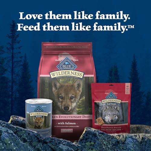 Blue Buffalo Wilderness High-Protein Natural Dry Food for Puppies  Salmon Recipe 4.5-lb. Bag thumbnail