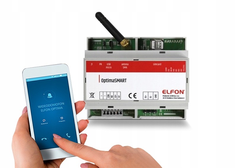 OP-S-GSM1 Optima Smart Elfon Modu Przekierowa Na Telefon