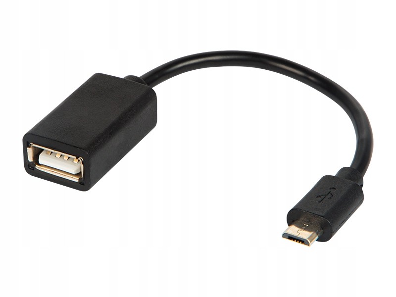 Adapter USB Gniazdo USB a-wtyk Micro USB
