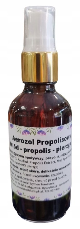 Aerozol Propolisowy Mid-propolis-pierzga 30 Ml Propolis Spray