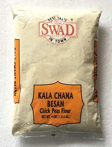 Swad Kala Chana Besan (Chick Peas Flour) - 4 Lbs