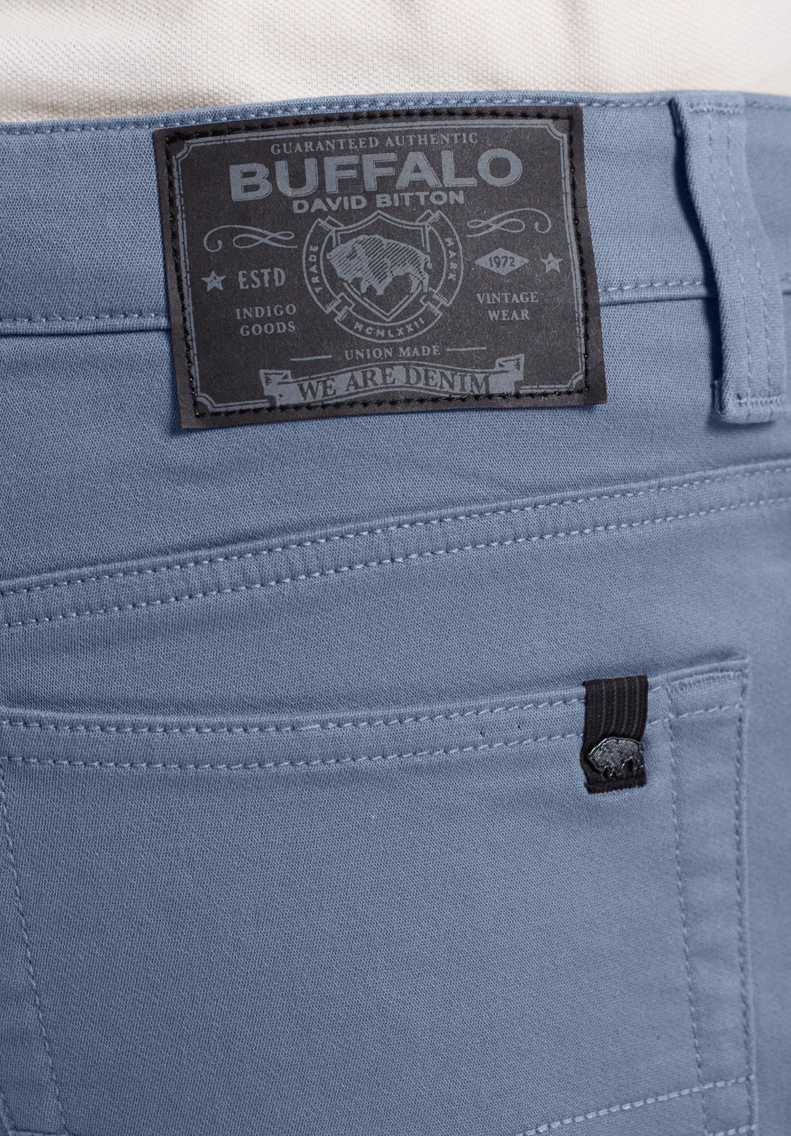Buffalo Jeans Men's Relaxed Straight Dean Freedom Flex Shorts, Mirage Blue - Size: 33 thumbnail