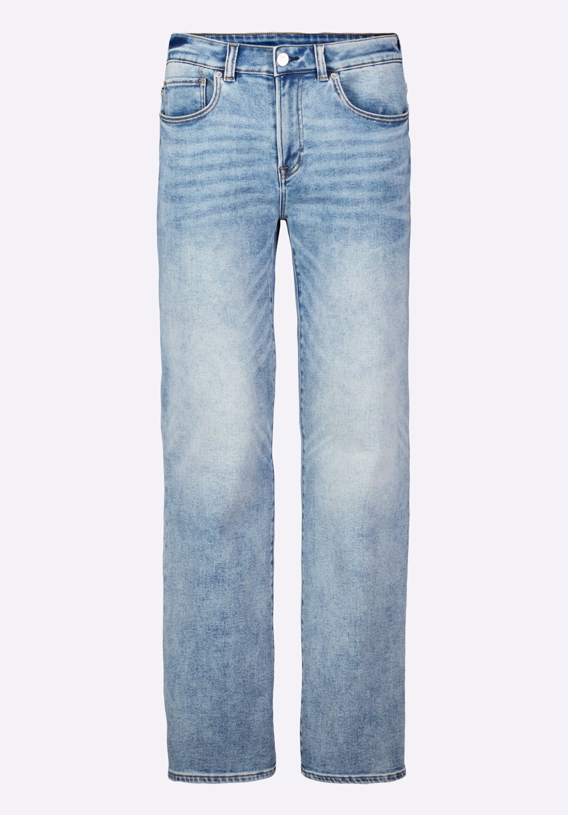 Buffalo Jeans Men's Slim Bootcut King Jeans, Sanded and Whiskered Blue - Size: 33
