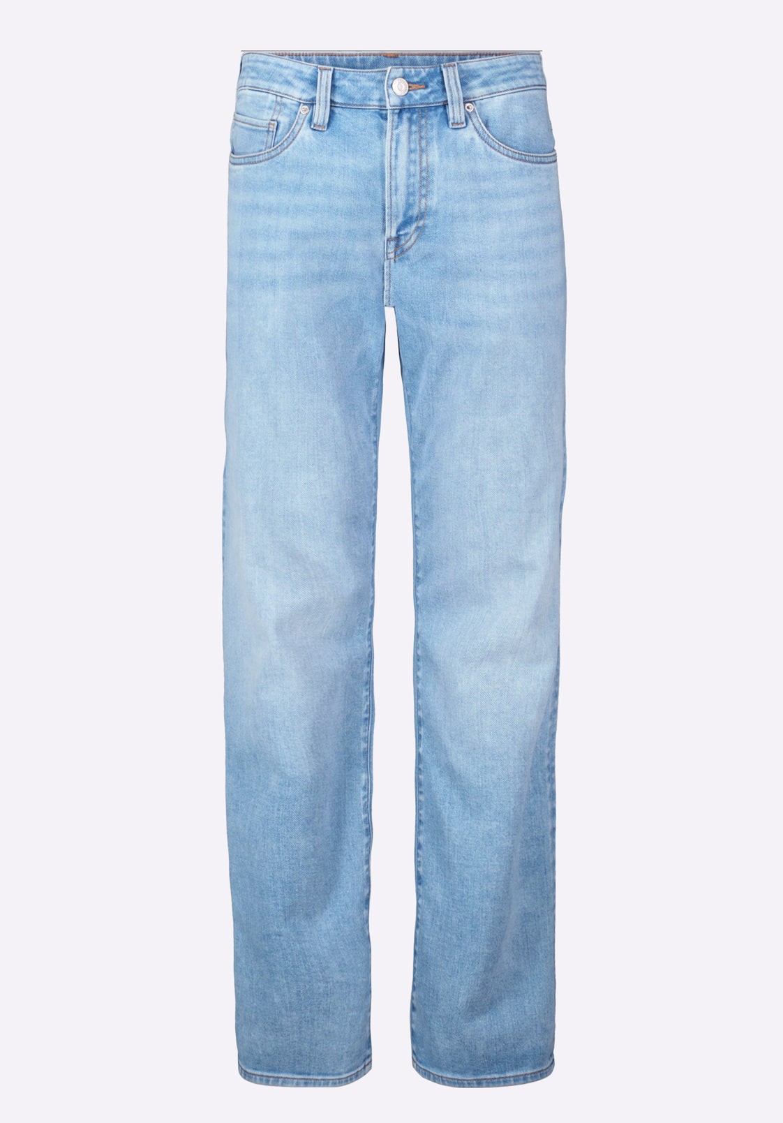 Buffalo Jeans Men's Relaxed Straight Driven Jeans, Light Blue - Size: 33