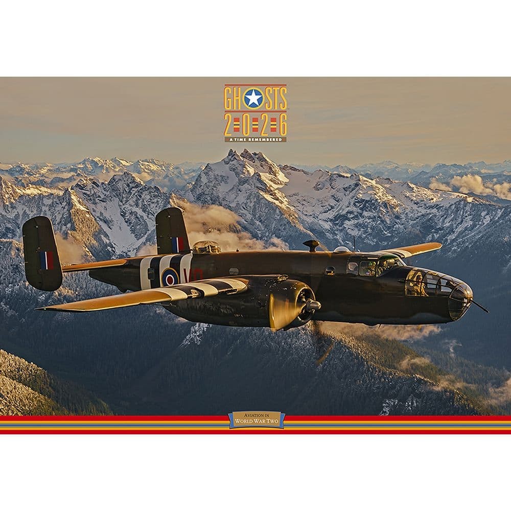Ghosts WWII 2026 Wall Calendar