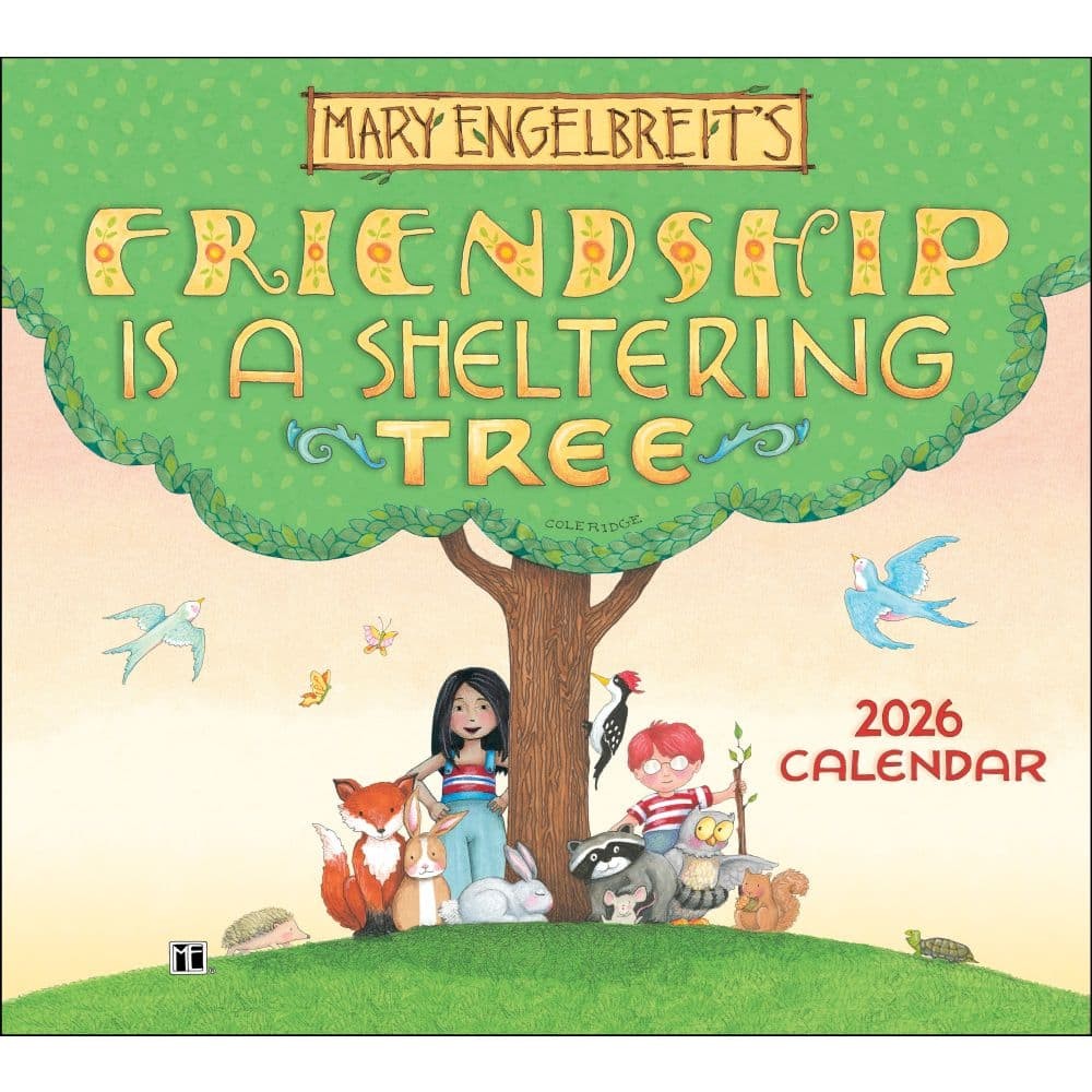 Mary Engelbreits Friendship Is a Sheltering Tree 2026 Wall Calendar
