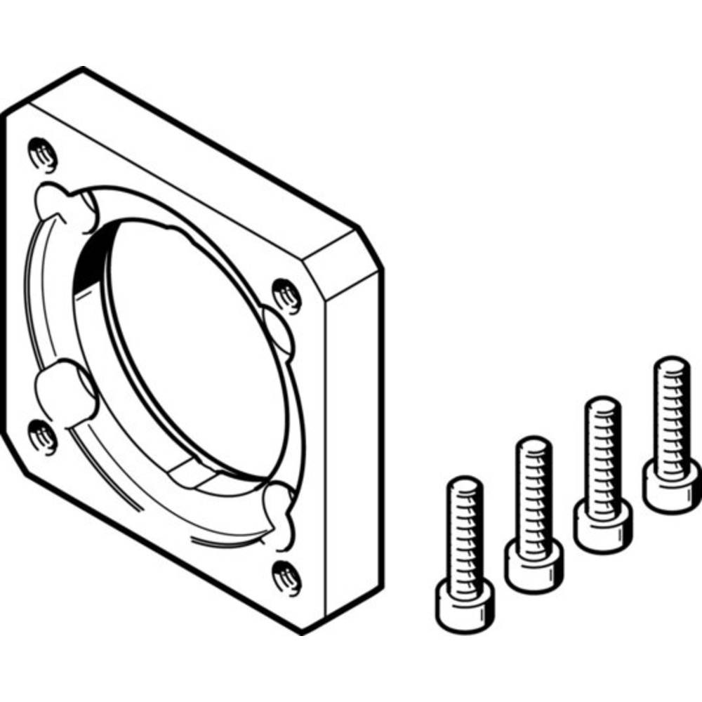 FESTO Flange 558025 EAMF-a-48A-70A 1 Pc(s)