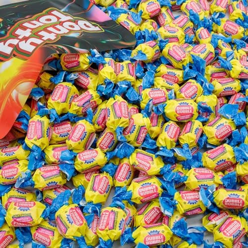 DUBBLE BUBBLE Gum Original Flavor 3 Pounds  Bulk Bag, Fruit Flavored, Chewing Gum, Individually Wrapped thumbnail