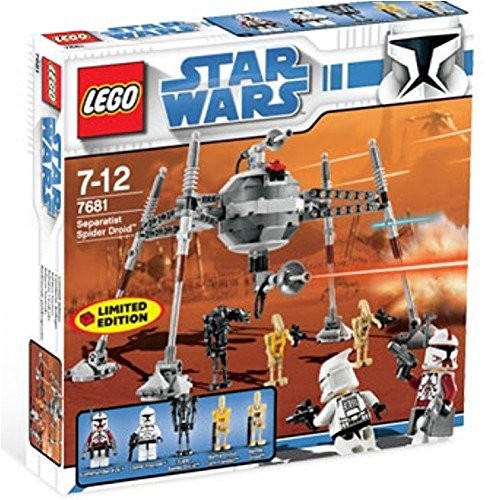 Star Wars Exclusive Limited Edition Lego Set #7681 Separatist Spider Droid