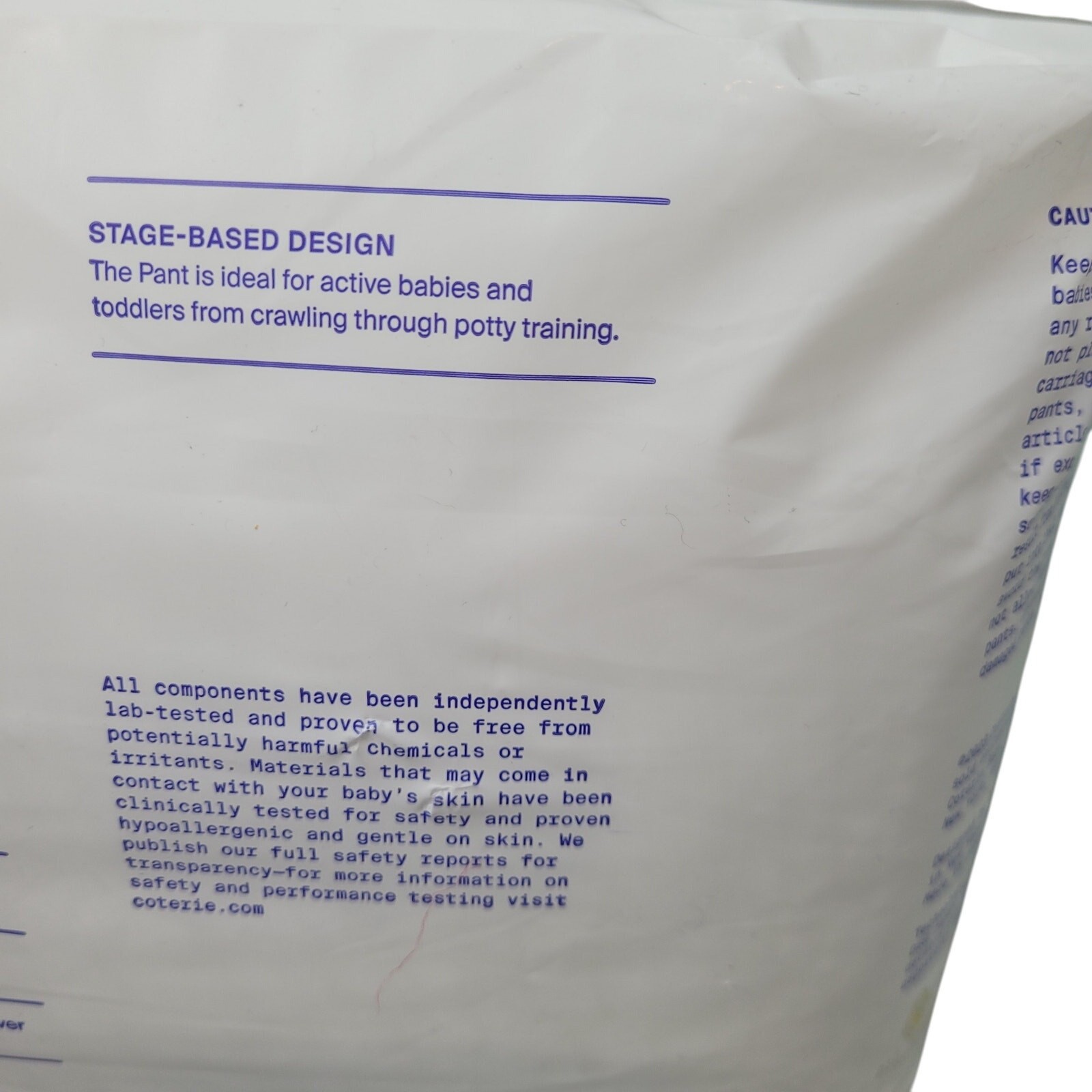 Coterie the Pant Pull-on Diaper Size 3 (14-24 Lbs) 36 Count Hypoallergenic