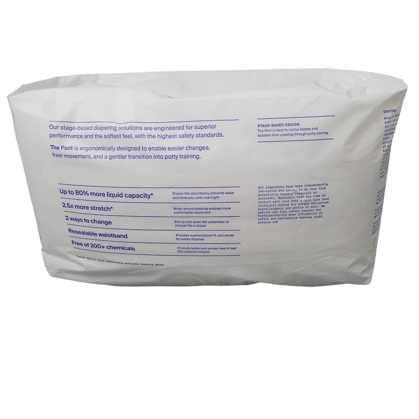 Coterie the Pant Pull-on Diaper Size 3 (14-24 Lbs) 36 Count Hypoallergenic