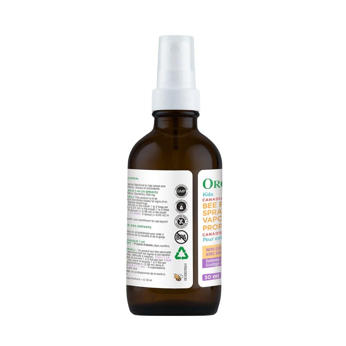 Organika Kids Canadian Bee Propolis Spray with Elderberry, 30ml thumbnail