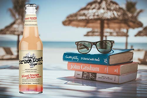 Bruce Cost Ginger Ale - Blood Orange with Meyer Lemon - 12 Fl Oz (Pack of 6 Glass Bottles) thumbnail