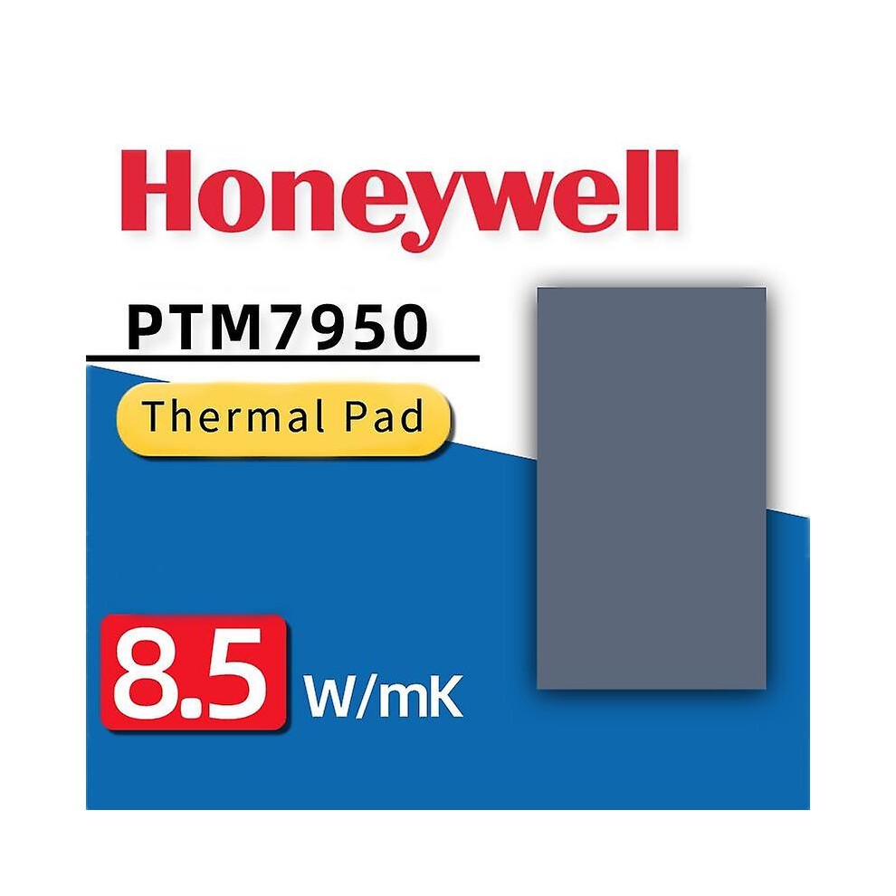 (Honeywell Ptm7950 Thermal Pad Paste Ptm 7950 Phase Change Gpu Cpu Heatsink 80x80 Cooling Conductive Silicone Pad) Honeywell Ptm7950 Thermal Pad Paste thumbnail